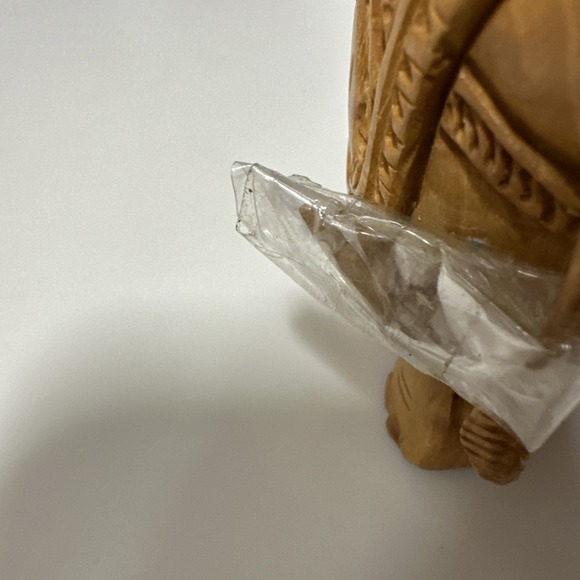 Small Minimalistic Wooden India‎ Elephant decor  2.5x4 - Picture 6 of 6